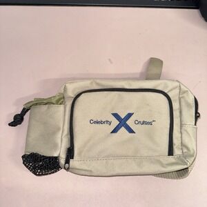 Celebrity Cruises Waist Pack Fanny Pack Travel Belt Bag w/ Bottle Holder Pockets
